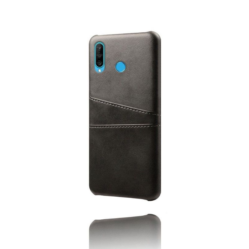 Deksel Til Huawei P30 Lite Melody Leather Effect Card Holder