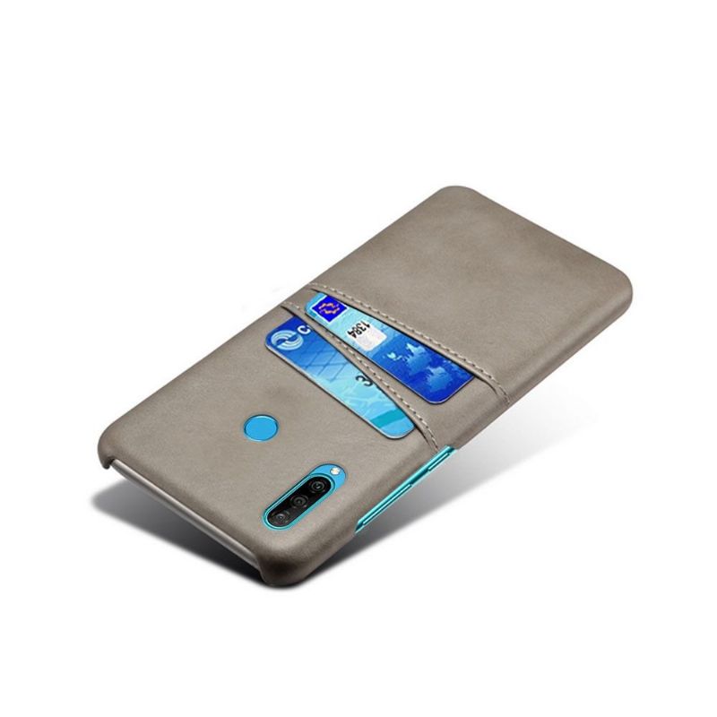 Deksel Til Huawei P30 Lite Melody Leather Effect Card Holder