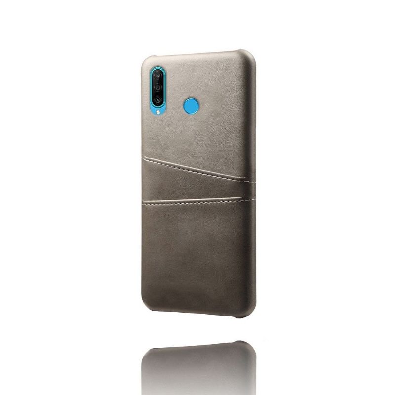 Deksel Til Huawei P30 Lite Melody Leather Effect Card Holder