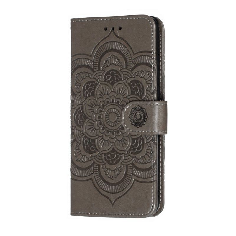 Etui Til Huawei P30 Lite Folio Deksel Folio Med Mandala-rem