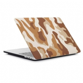 Macbook Pro 13 Deksel / Touch Bar Military Camouflage - Brun