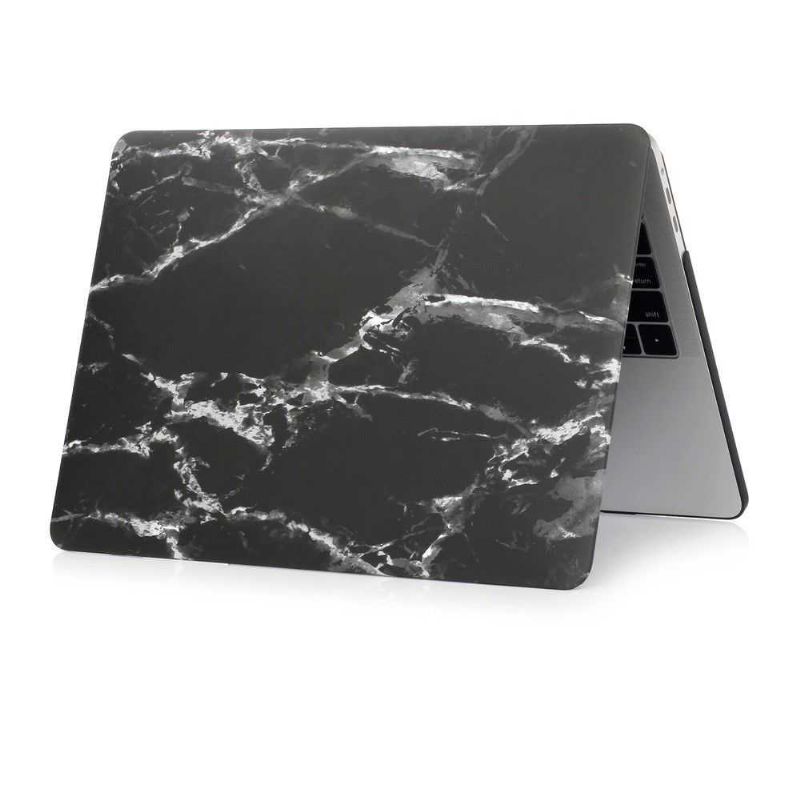 Macbook Pro 13 Veske / Marble Touch Bar - Svart