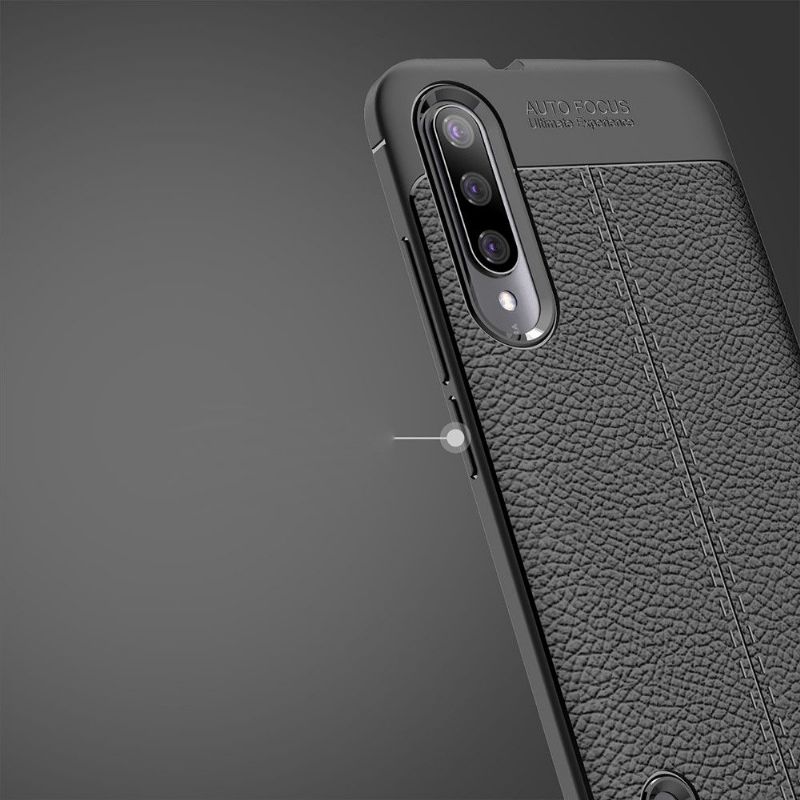 Deksel Til Xiaomi Mi A3 Faux Leather Finishing Gel