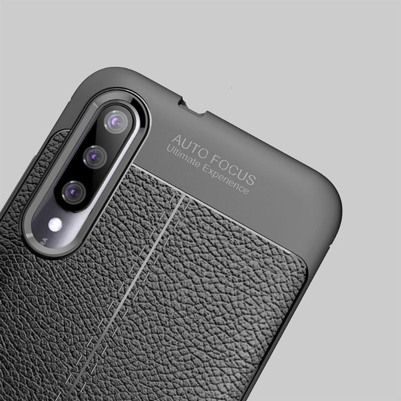 Deksel Til Xiaomi Mi A3 Faux Leather Finishing Gel