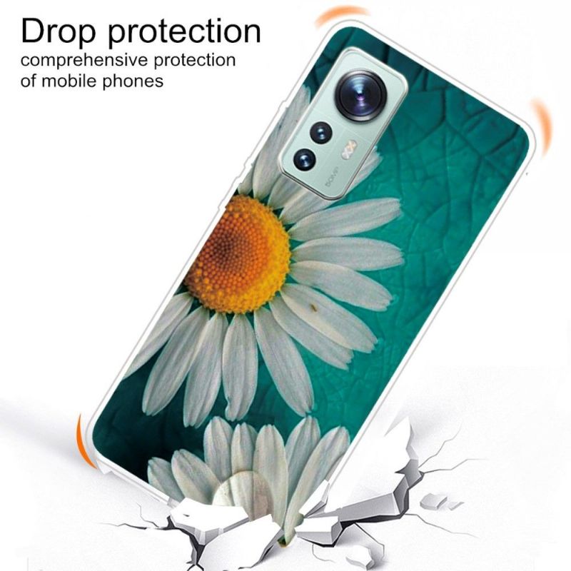 Deksel Til Xiaomi 12 Pro Daisy Flower