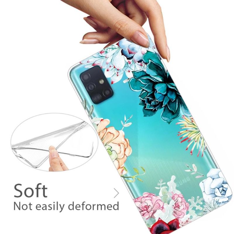 Deksel Til Samsung Galaxy A51 Variety Of Flowers