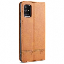 Etui Til Samsung Galaxy A51 Anti-fall Folio Deksel Azns