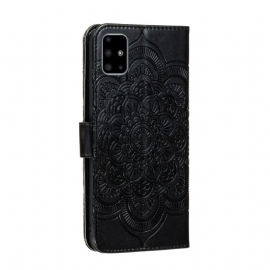 Folio Deksel Til Samsung Galaxy A51 Mandala Skinneffekt