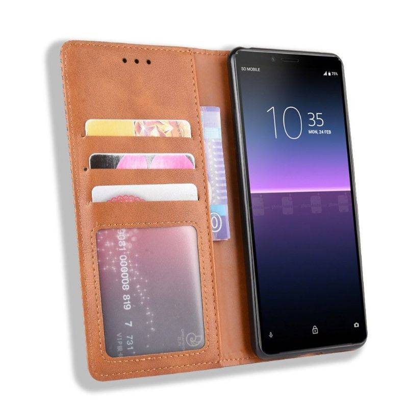 Case Til Sony Xperia 10 II Cirénius Style Leather