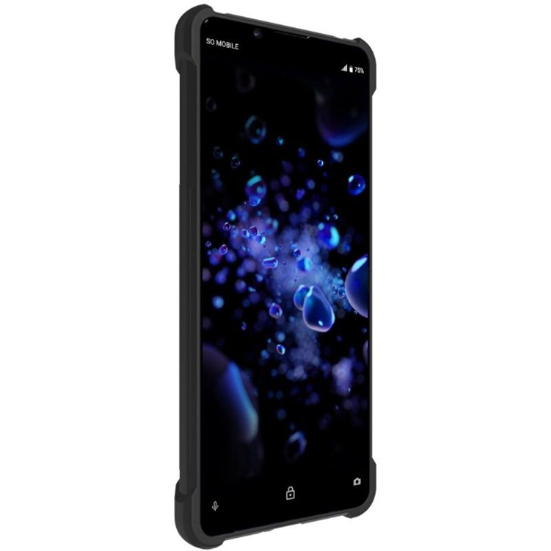 Deksel Til Sony Xperia 10 II Originalitet Class Protect Støtsikker - Black Metal