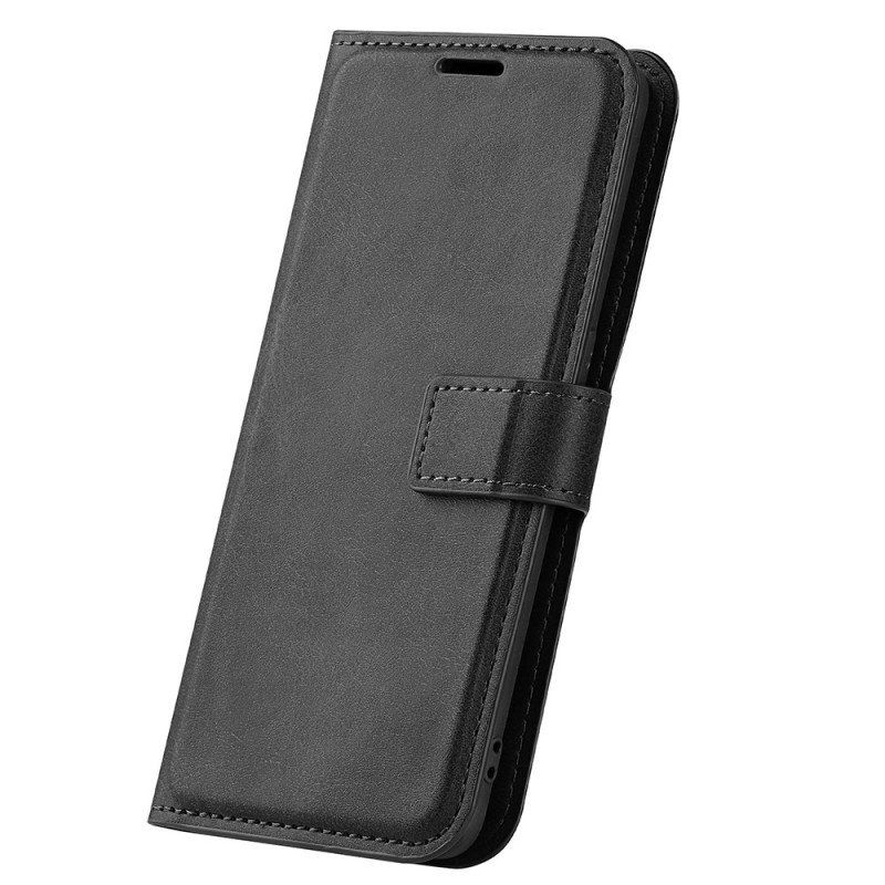 Folio Deksel Til Huawei Mate 50 Pro Faux Leather Design Plus