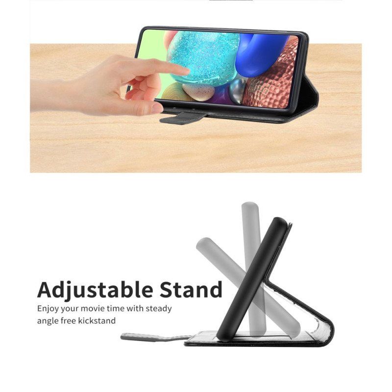 Folio Deksel Til Oppo A54 5G / A74 5G Med Kjede Y Strappy Design