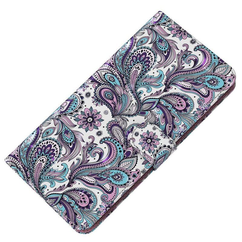 Folio Deksel Til Oppo A54 5G / A74 5G Paisley