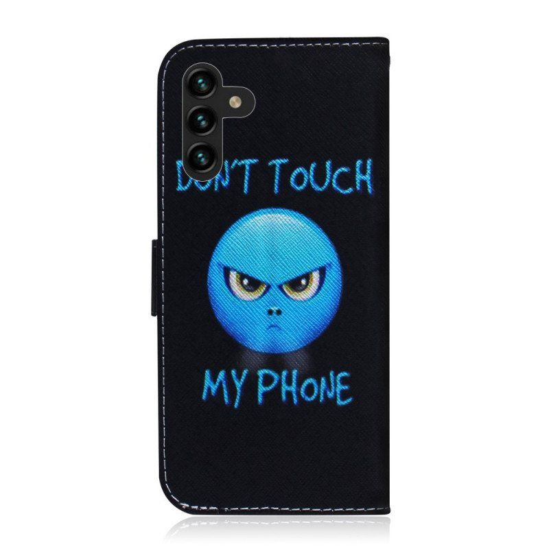 Folio Deksel Til Samsung Galaxy A13 5G / A04s Emoji-telefon