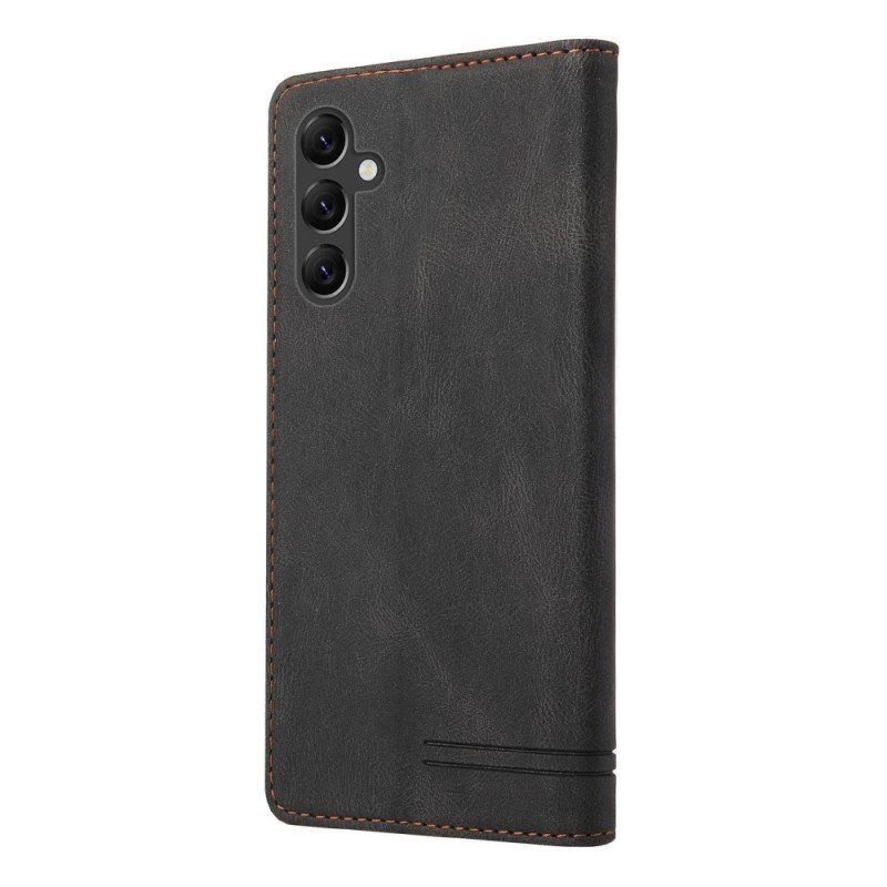 Folio Deksel Til Samsung Galaxy A14 / A14 5G Faux Leather Gq.utrobe