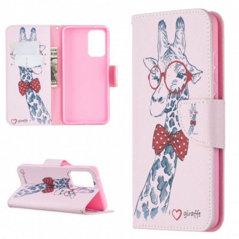 Folio Deksel Til Samsung Galaxy A52 4G / A52 5G / A52s 5G Brainy Giraff