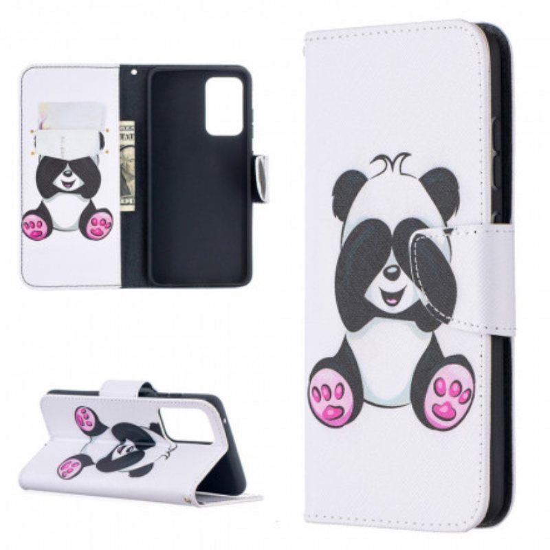 Folio Deksel Til Samsung Galaxy A52 4G / A52 5G / A52s 5G Panda Moro