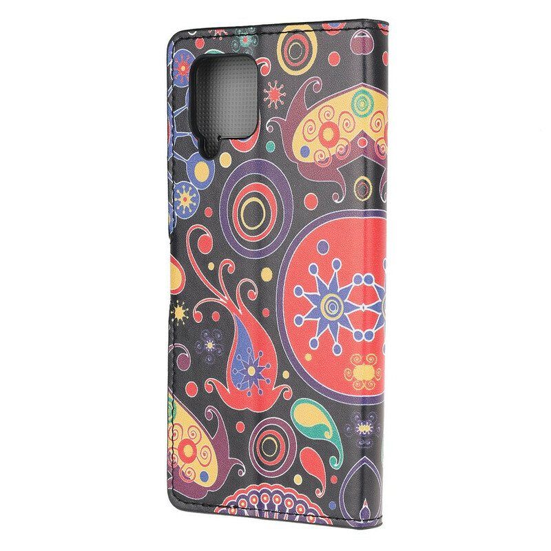 Folio Deksel Til Samsung Galaxy M12 / A12 Galaxy Design