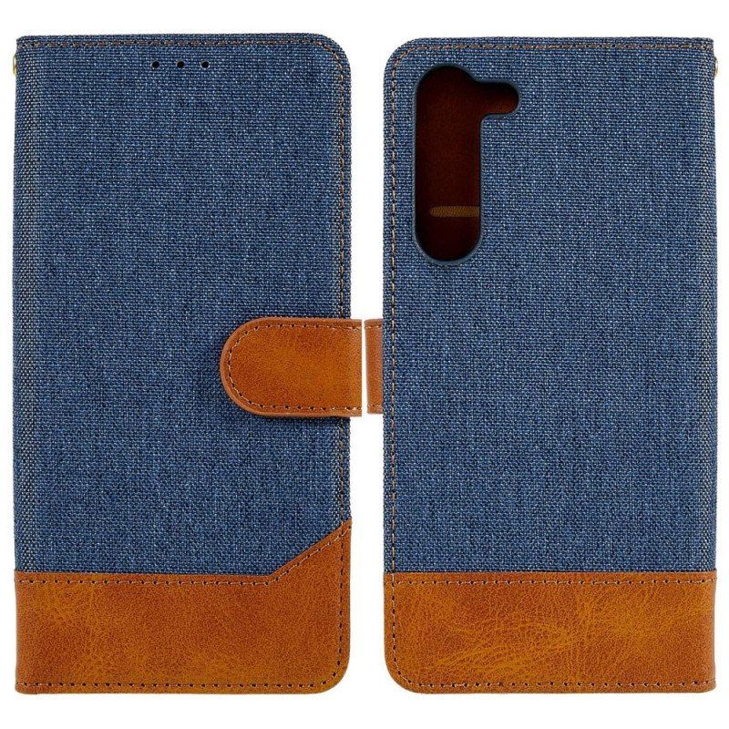 Folio Deksel Til Samsung Galaxy S23 5G Jeans