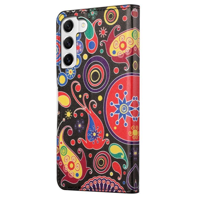 Folio Deksel Til Samsung Galaxy S23 Plus 5G Paisley