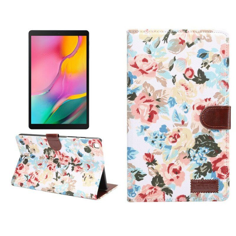 Folio Deksel Til Samsung Galaxy Tab A7 Lite Liberty Blomster