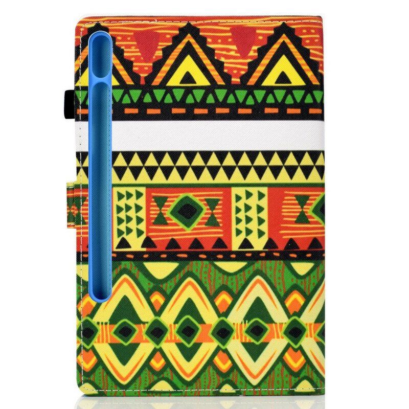 Folio Deksel Til Samsung Galaxy Tab S8 / Tab S7 Aztec