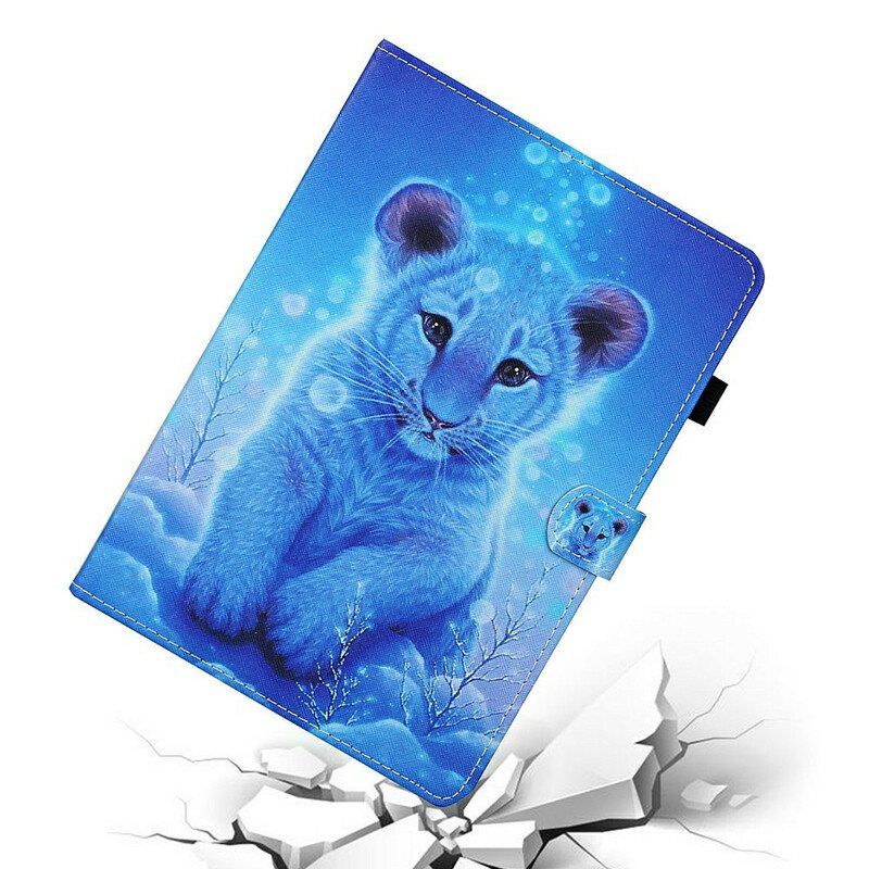 Folio Deksel Til Samsung Galaxy Tab S8 / Tab S7 Baby Tiger