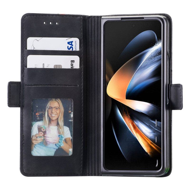 Folio Deksel Til Samsung Galaxy Z Fold 4 Casedance Serie Waltz 001