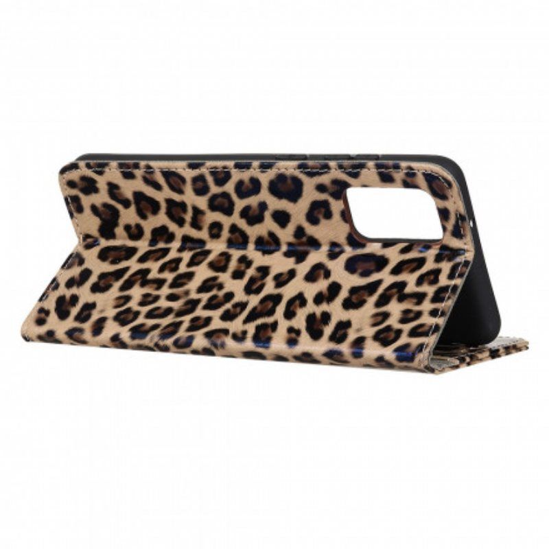 Folio Deksel Til Xiaomi Redmi Note 10 / 10S Leopard