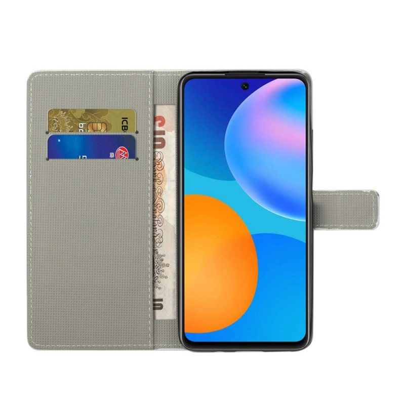 Folio Deksel Til Xiaomi Redmi Note 11 / 11S Galaxy Design