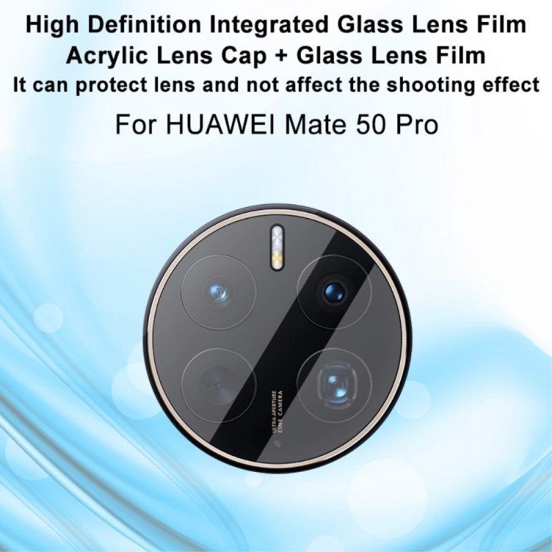 Huawei Mate 50 Pro Beskyttelseslinse I Herdet Glass