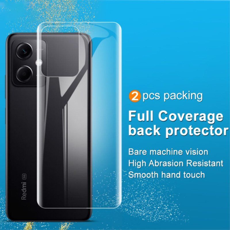 Imak Hydrogel Protection For Baksiden Av Xiaomi Redmi Note 12/Poco X5 5G