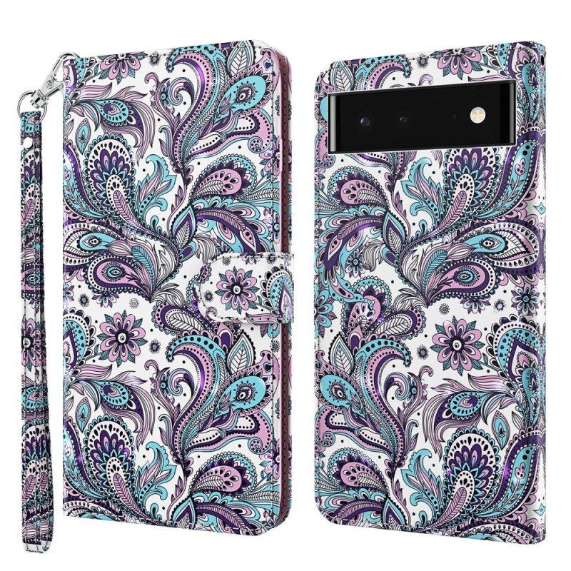 Lærdeksel Til Google Pixel 7 Paisley