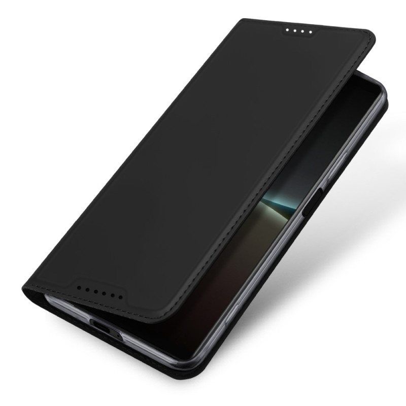 Lærdeksel Til Sony Xperia 5 IV Skin Pro Dux Ducis