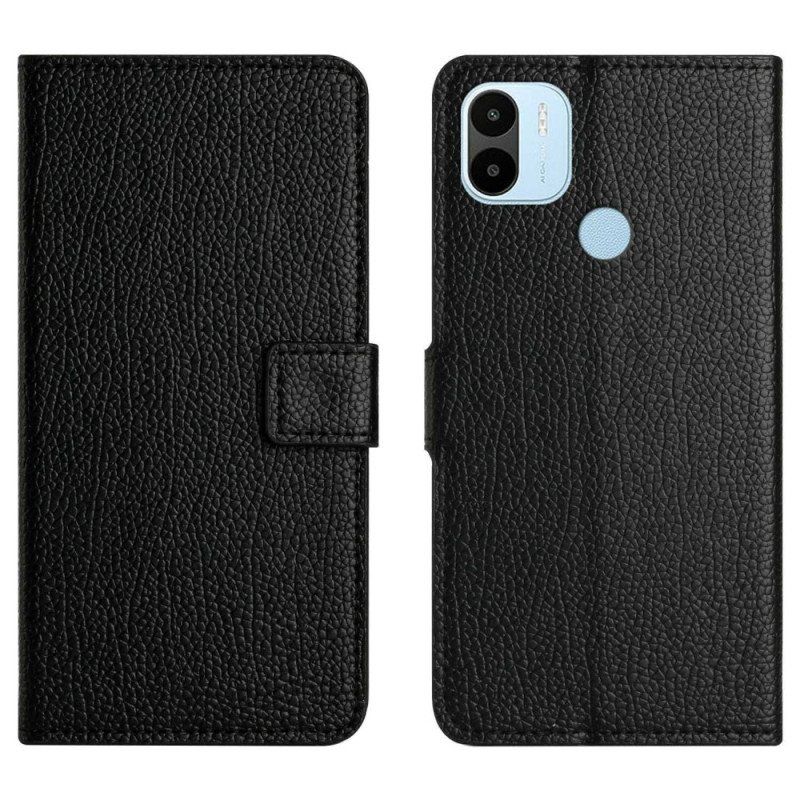 Lærdeksel Til Xiaomi Redmi A1 Litchi Grain Leather Effect