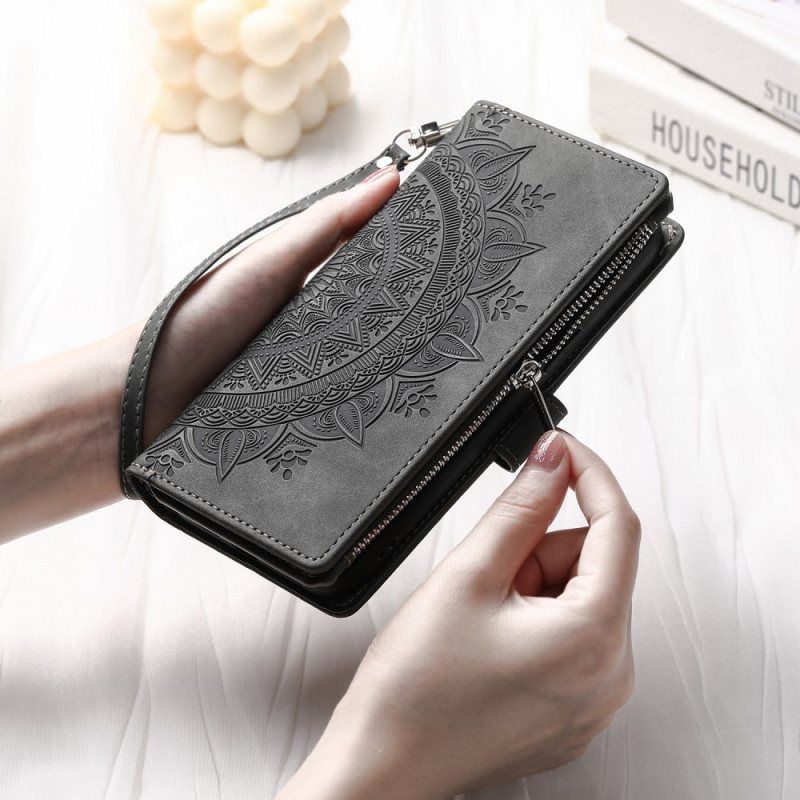 Lærdeksel Til Xiaomi Redmi Note 12 4G Med Mandala Purse