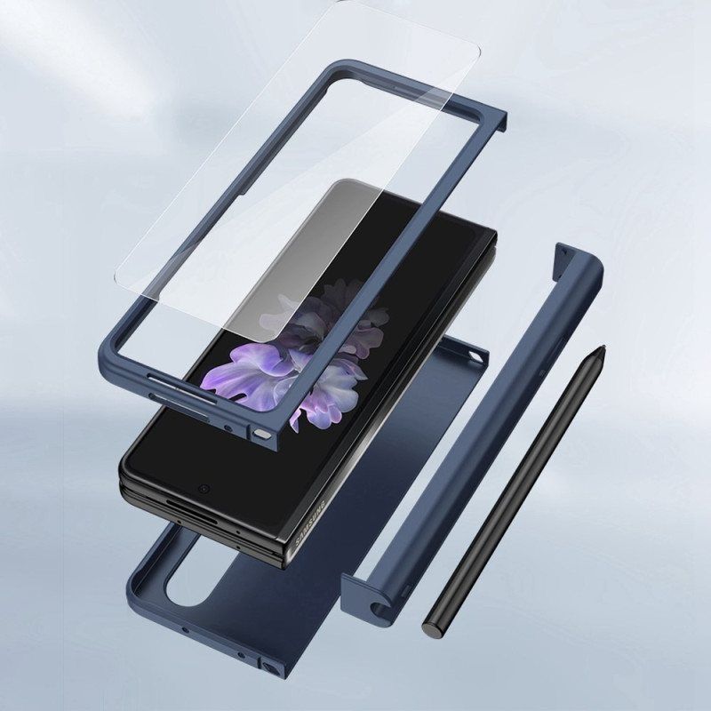 Mobildeksel Til Samsung Galaxy Z Fold 4 Diskret Hengslet Matte